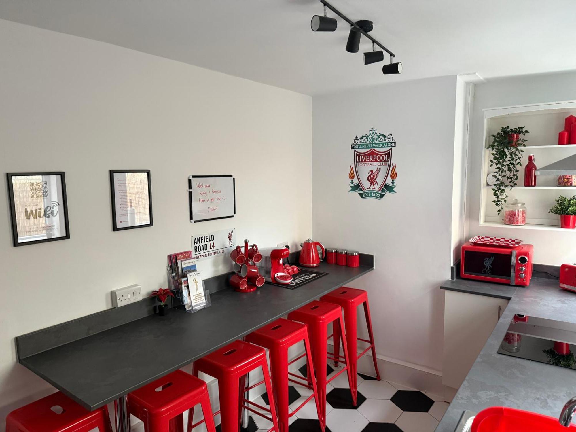 リヴァプール Anfield Abode - Entire Lfc Themed Houseヴィラ エクステリア 写真
