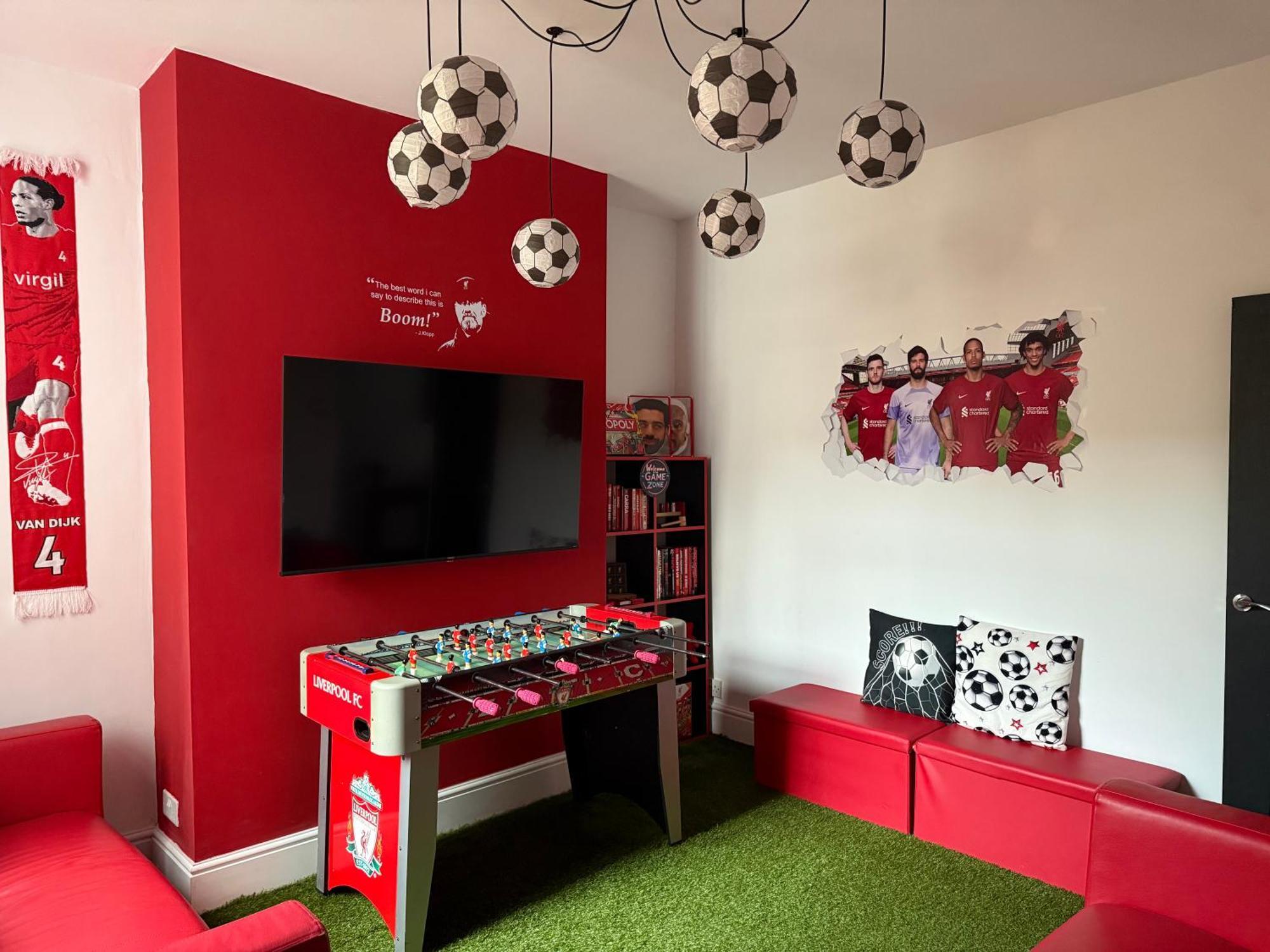 リヴァプール Anfield Abode - Entire Lfc Themed Houseヴィラ エクステリア 写真