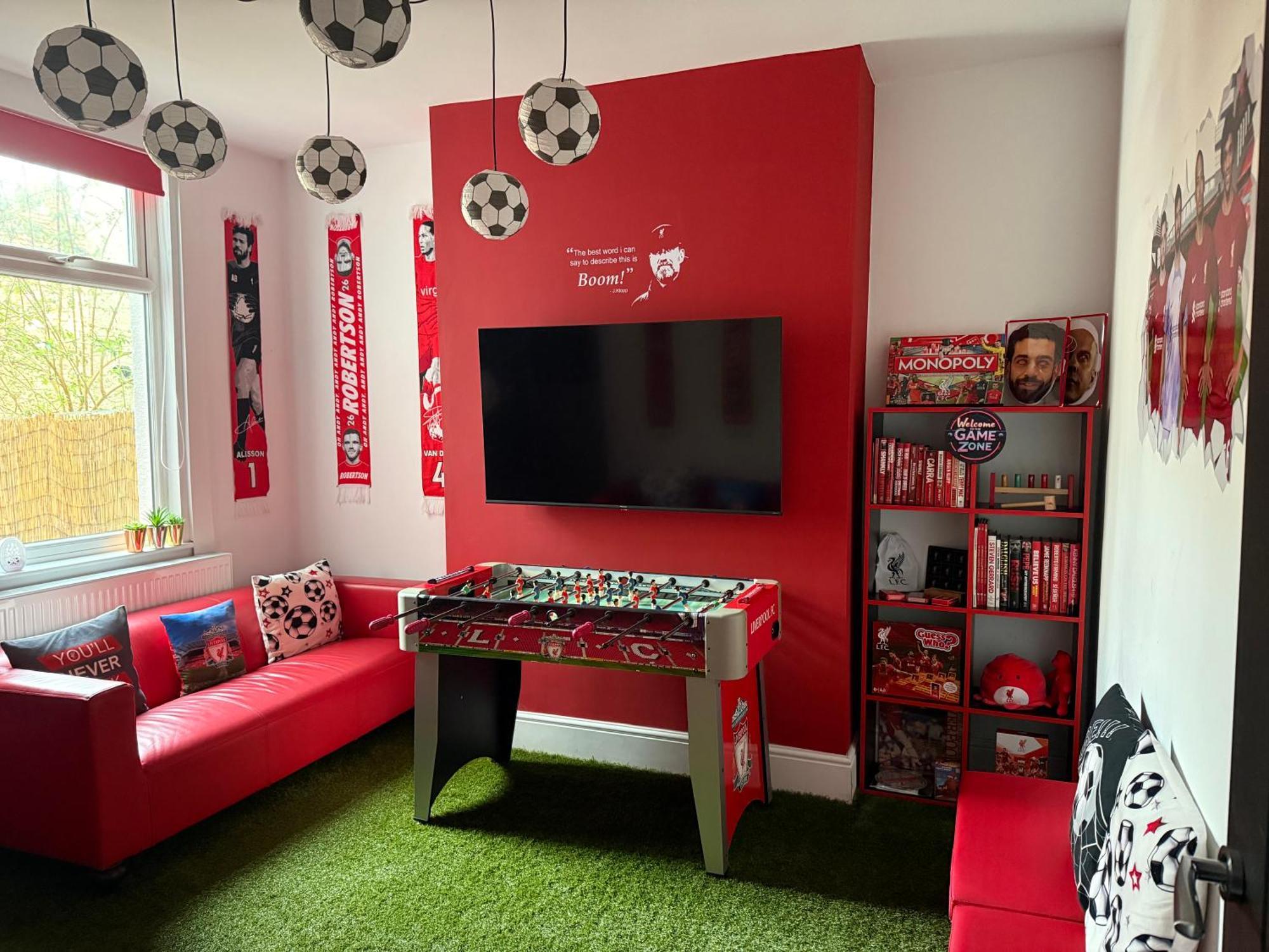 リヴァプール Anfield Abode - Entire Lfc Themed Houseヴィラ エクステリア 写真